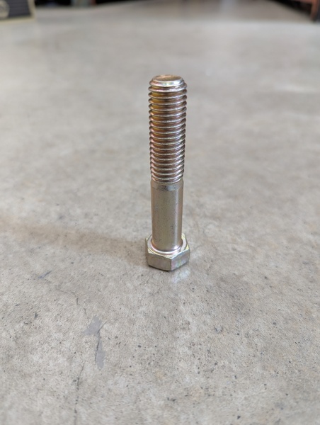 5/16-18 X 1" HEX HEAD CAP SCREW GRADE 8 YELLOW ZINC PLATED